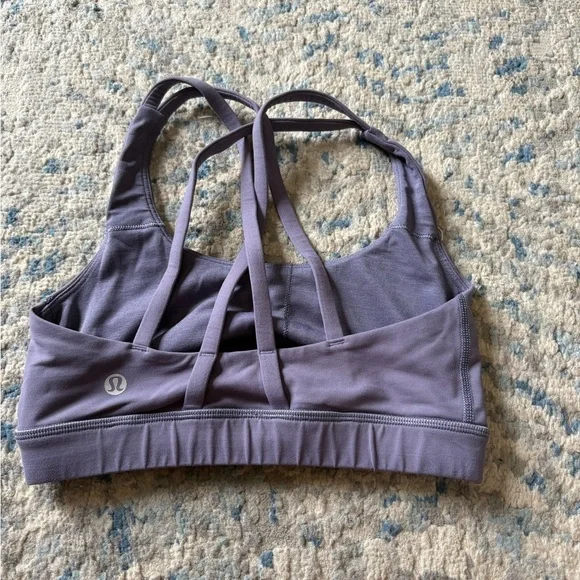 Lululemon Energy Bra Purple Quartz size 2 - Picture 4 of 5